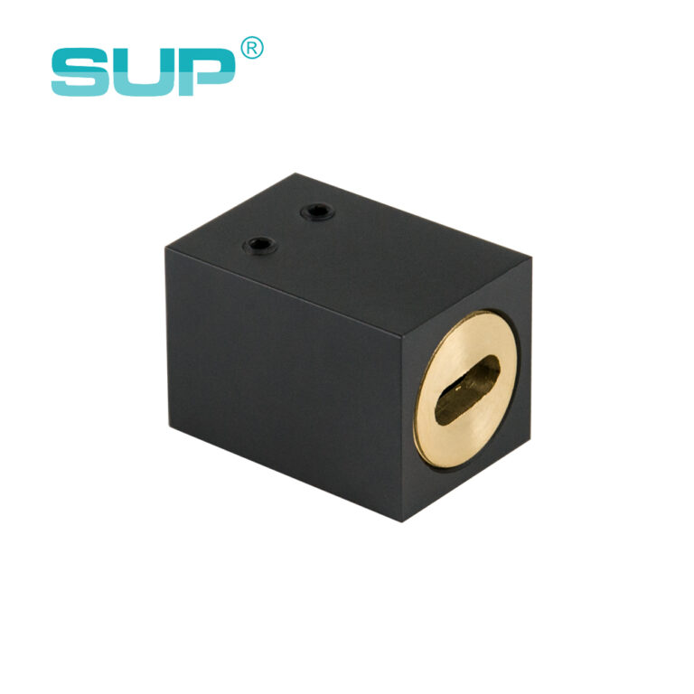 Conector de soporte de montaje en pared para puerta de ducha de latón negro mate de 19 mm, conector de pared a riel, conector de pared a soporte RC44